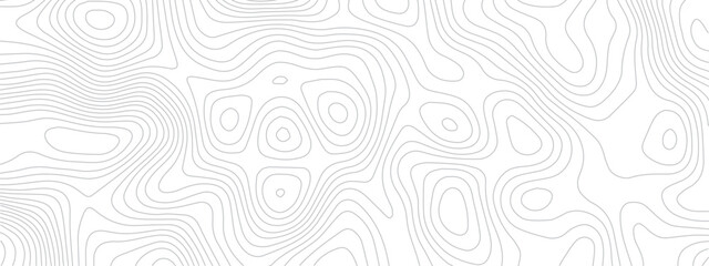 Abstract Geometric Line Pattern Depicting Sea Maps, Topography, and Discovery Areas on a Mounted Grid Landscape
