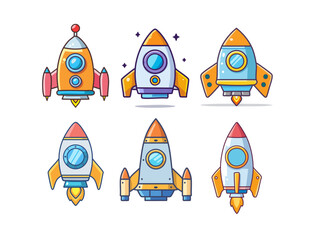 Cute_Rocket_Ship_Vector_Set_Cartoon_Style_Space_Exploration_Kids_Illustration_Icons
