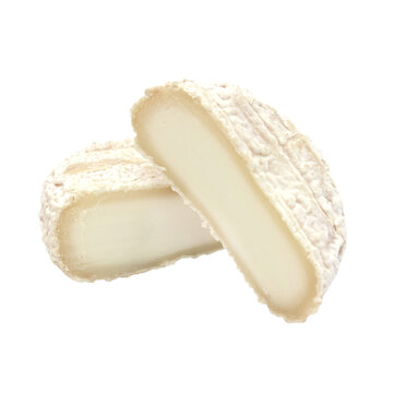 Picodon, fromage de ch&egrave;vre fran&ccedil;ais / Fond transparent