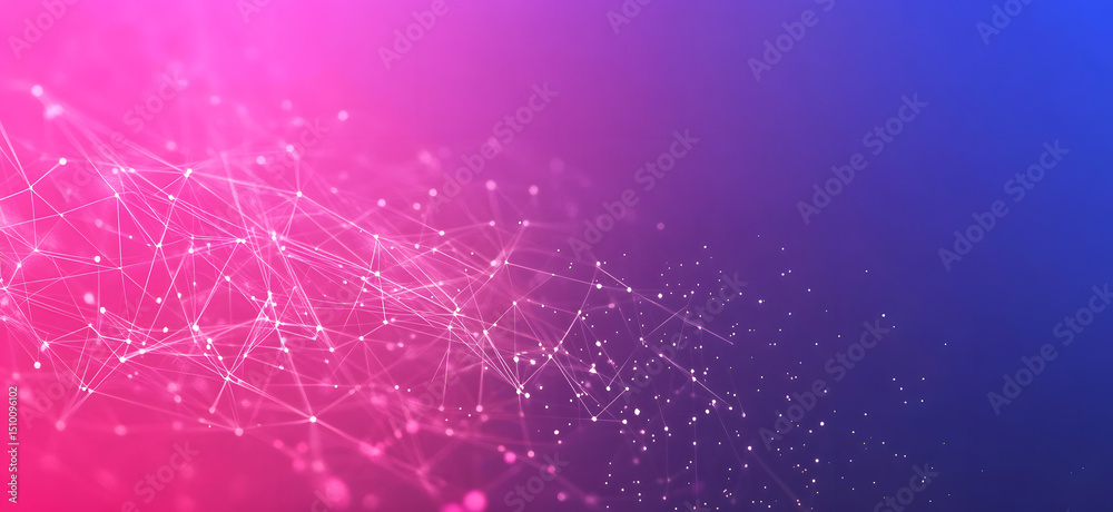 Aufkleber digital background perfect for tech processes, neural networks, artificial intelligence, data transf