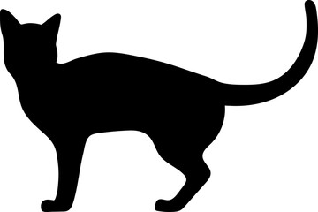 Cat walking Silhouette
