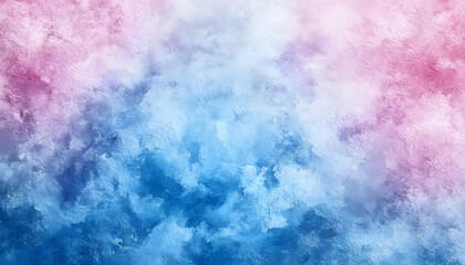 Fototapeta premium Soft pastel gradient background with pink and blue colors