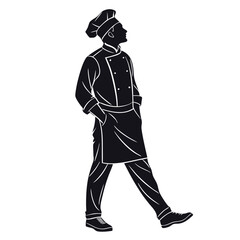 Professional Chef Silhouette