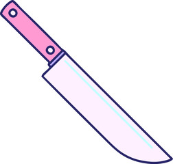 tattoo in traditional style of a knife