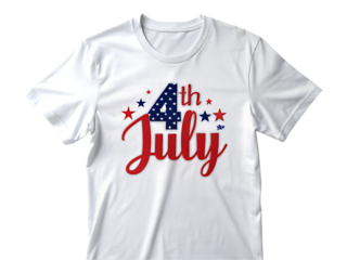 4th of July T-Shirt Design: Patriotic Apparel for Independence Day