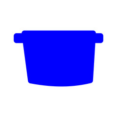 bucket vector icon, water bucket icon, bucket vector