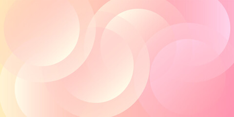 abstract background.modern.minimalist.pink and yellow gradations.circle effect.memphis.trendy .eps 10