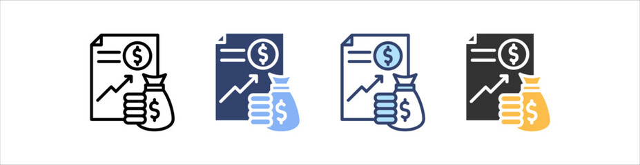 Financial Profit Icon