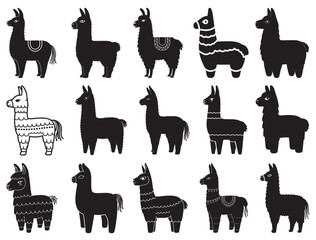 LLAMA PINATA SILHOUETTE © Muhammad