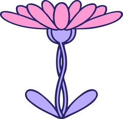 cute cartoon of a flower