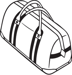 Travel bag backpack icon vector illustration design.