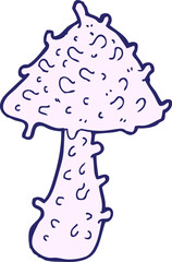 cartoon mushroom