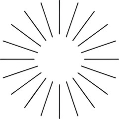 Obraz premium Bright abstract sun explosion pattern with green glass texture