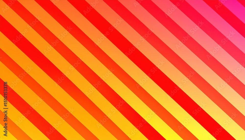 Poster dynamic diagonal color patterns abstract art digital design vibrant environment aesthetic viewpoint 