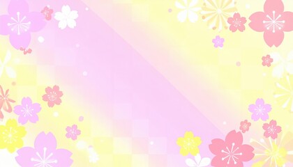 Obraz premium Spring blossom celebration park floral background natural setting aesthetic viewpoint seasonal concept