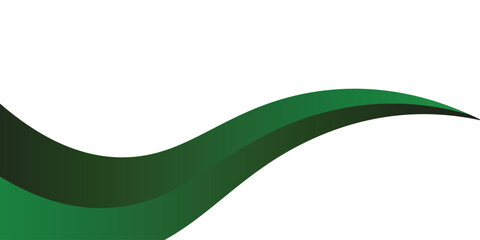 Modern green background. Graphic design pattern background template with dynamic wave shapes. modern vector ilustration