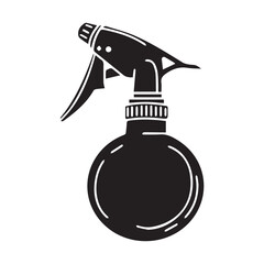 spray gun vector, spray bottle icon, spray gun vector illustration