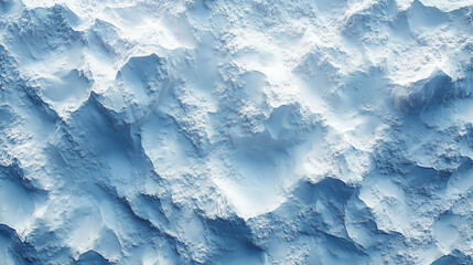 Obraz premium Blue Snowy Landscape Texture for Winter Design