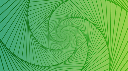 Abstract background with natural spiraling geometric fibonacci pattern, banner for ecological  and spiritual development with golden ratio grid.