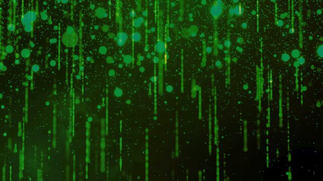 fiber optics background with lots of lights