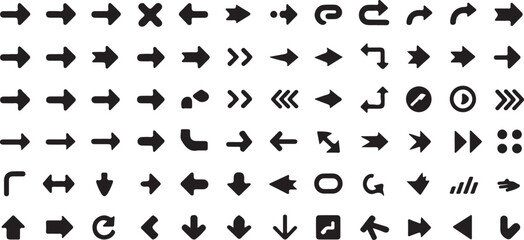 Communication Icons Set &ndash; Phone, Call & Message Symbols in Solid Black