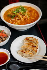 japanese food dining gyoza ramen donburi