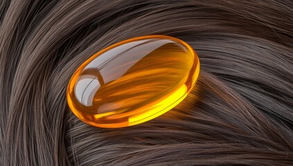 Fototapeta premium Women can indulge in a luxurious oil hair treatment at a hairdresser spa salon for revitalized and nourished hair