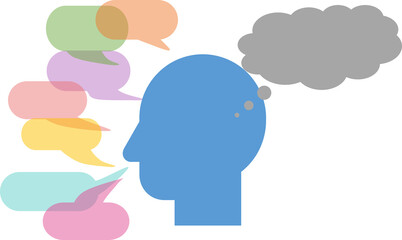 コメントするグラフィック素材イラスト