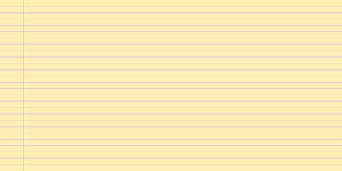 Naklejka premium Legal yellow paper, old notebook paper vector illustration