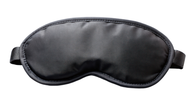 Sleeping Mask Isolated on Transparent Background

