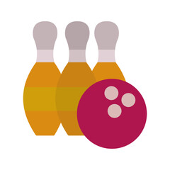 Bowling Vector Icon