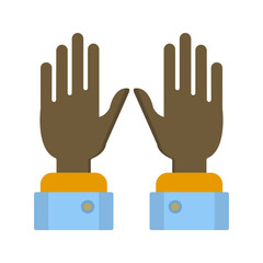 Fototapeta premium Volunteer Vector Icon