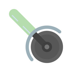 Pizza Cutter Vector Icon