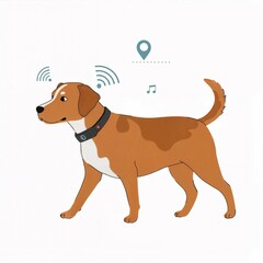 Dog with a GPS Collar: Safety and Convenience for Owners
