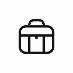 handbag case icon sign vector