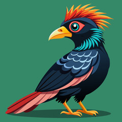 vector illustration of an eagle