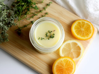 Diy Natural Deodorant Recipe with Citrus and Herbs