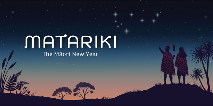 Matariki The Maori New Year Banner