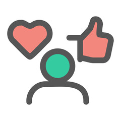 Love testimonial icon