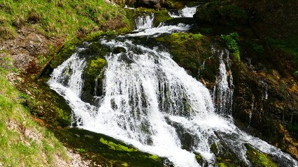 Obraz premium wildes Wasser, Wasserlochklamm Palfau