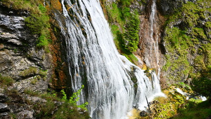 Obraz premium Wasserfall der Palfauer Wasserlochklamm, Steiermark