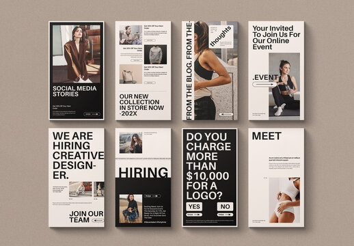 Social Media Stories Template