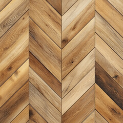 Beautiful parquet floor texture, light brown wood with a chevron pattern, seamless background.