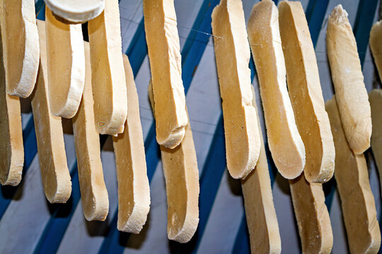 Traditional cheese and food from mongolia