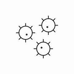virus infection group icon vector sign