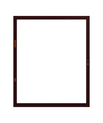 Film frame photo strip high-resolution blank filter. 35mm scan template texture effect. Trendy...