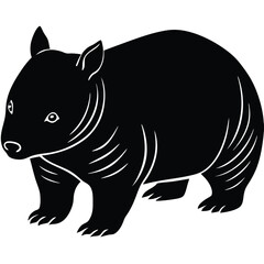 wombat vector