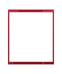 Film frame photo strip high-resolution blank filter. 35mm scan template texture effect. Trendy...