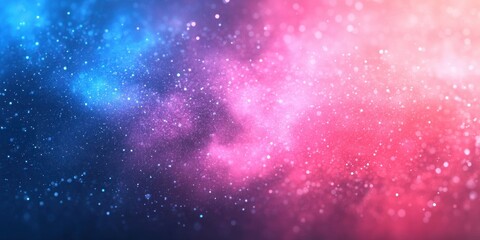 Naklejka premium Celestial Canvas: A breathtaking view of the cosmos, where cosmic dust and radiant nebulae collide in a mesmerizing swirl of color and light, evoking feelings of wonder and exploration.