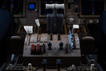 Boeing 777 Cockpit Controls 
